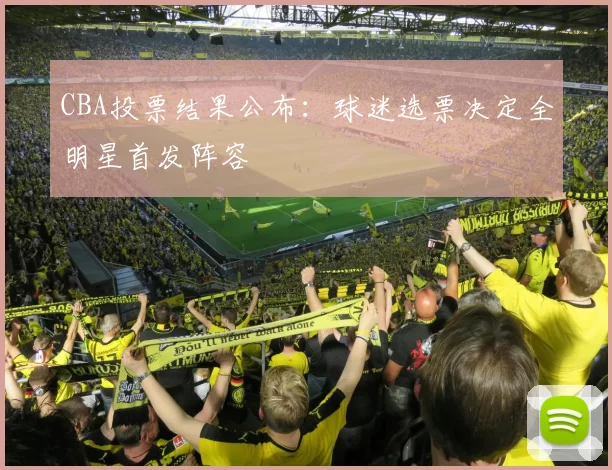 CBA投票结果公布：球迷选票决定全明星首发阵容