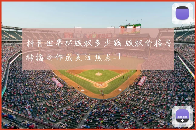 抖音世界杯版权多少钱 版权价格与转播合作成关注焦点_1