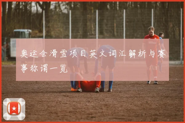 奥运会滑雪项目英文词汇解析与赛事称谓一览
